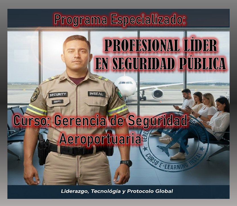 Programa Especializado LÍDER EN SEGURIDAD PÚBLICA INSEAL – Curso: Gerencia de Seguridad Aeroportuaria